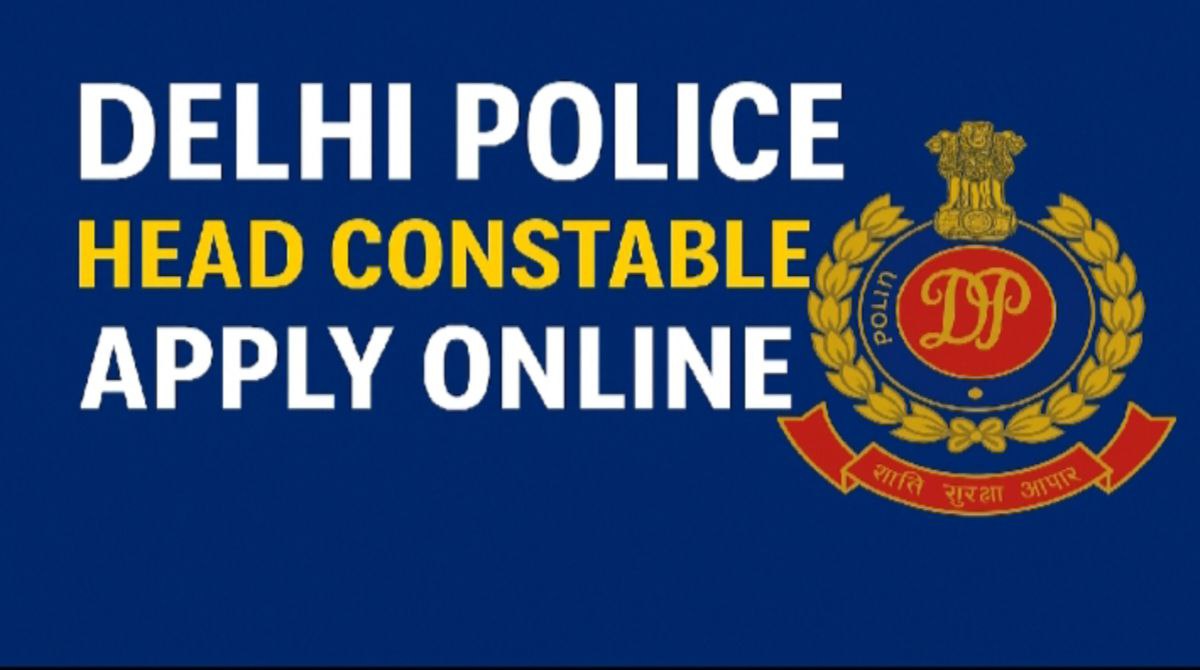 SSC Delhi Police Head Constable AWO/TPO Recruitment 2025