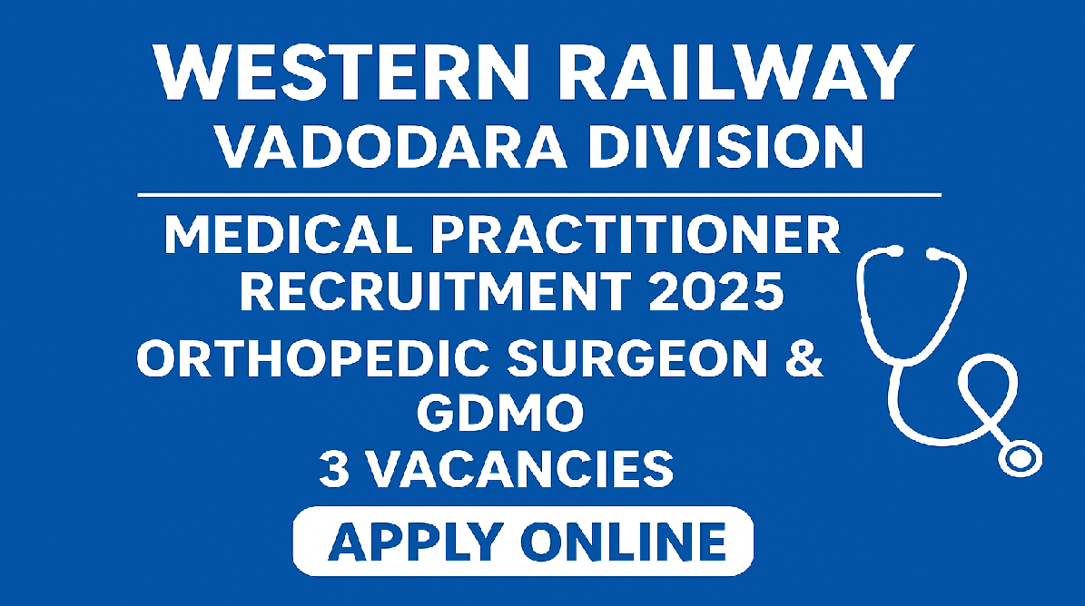 Western Railway Vadodara Division Recruitment 2025