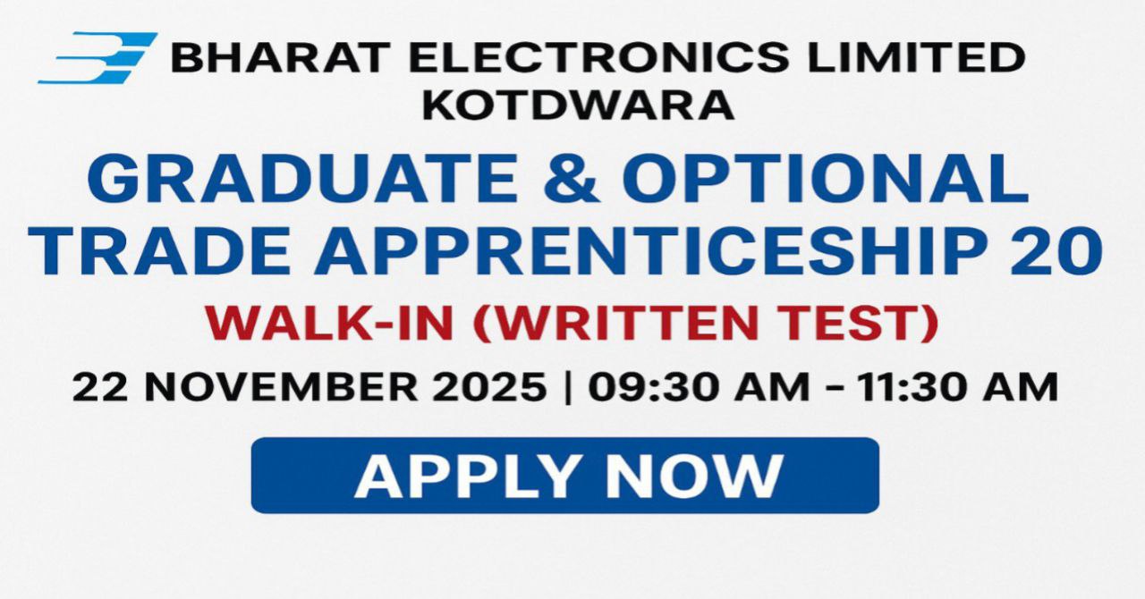 BEL Kotdwara Recruitment 2025