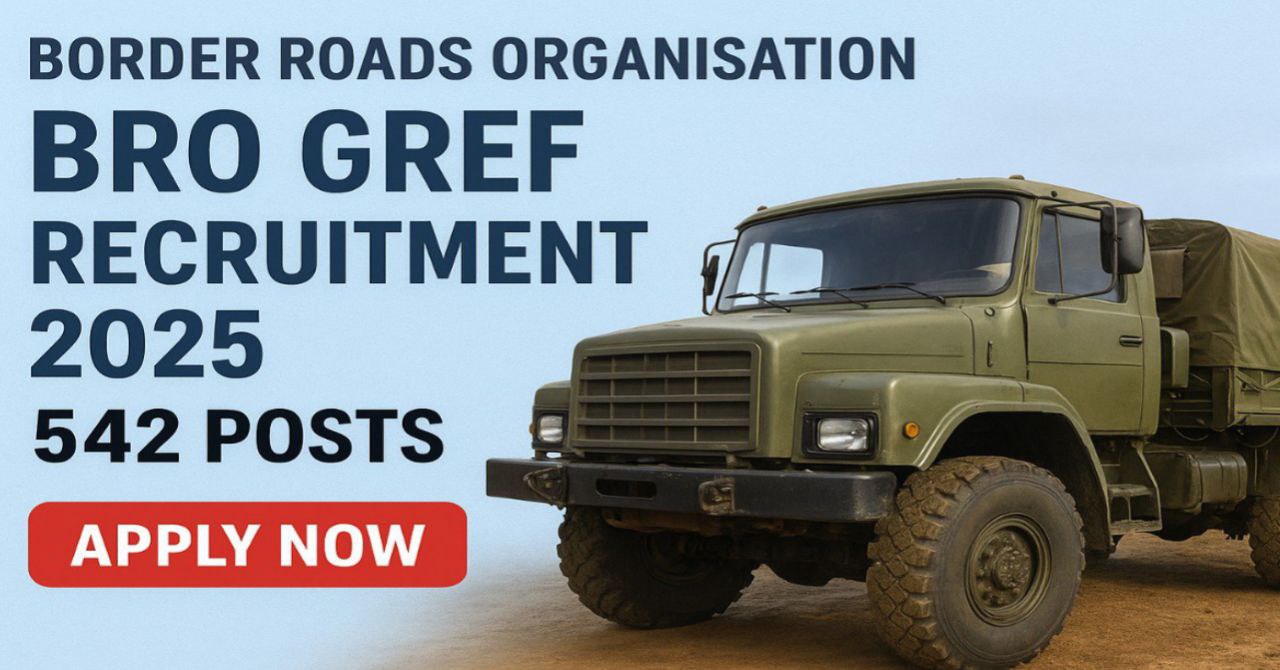 BRO GREF Recruitment 2025