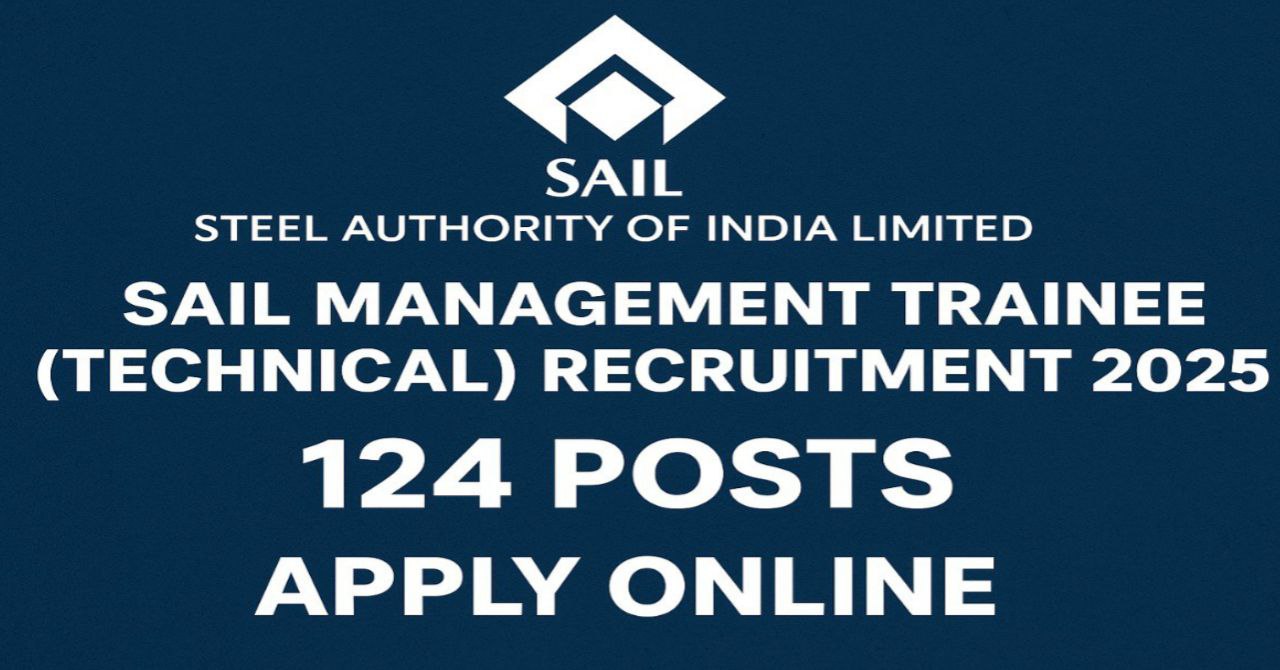 SAIL Management Trainee Recruitment 2025