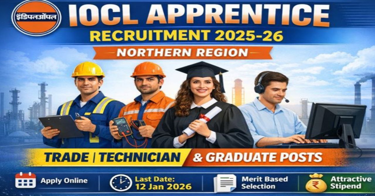 IOCL Apprentice Recruitment 2025