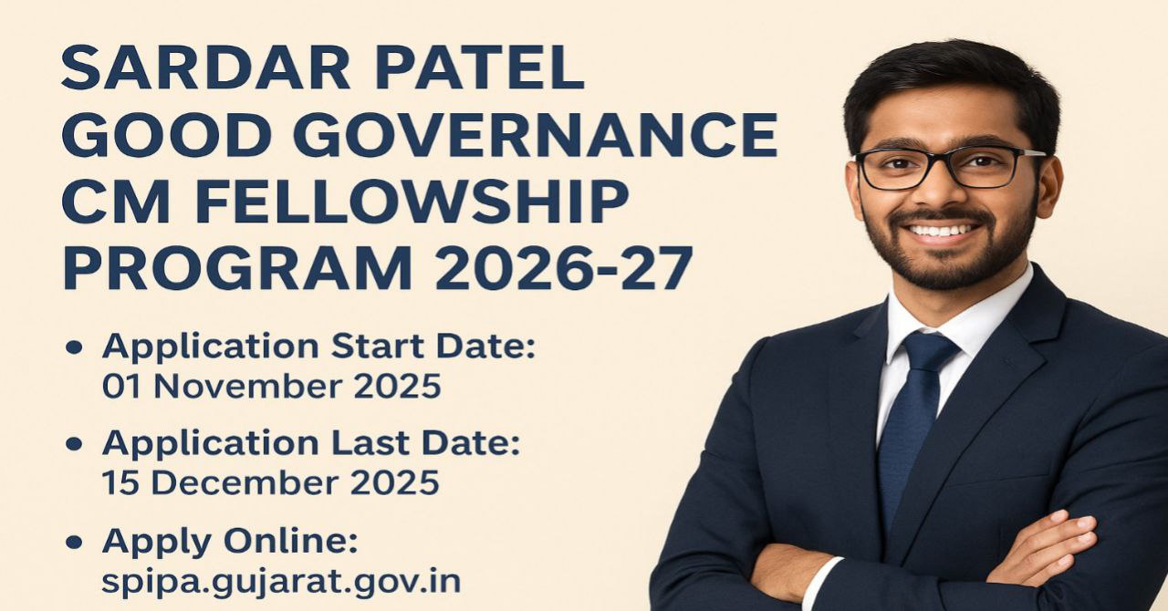 SPIPA CM Fellowship Recruitment 2026–27