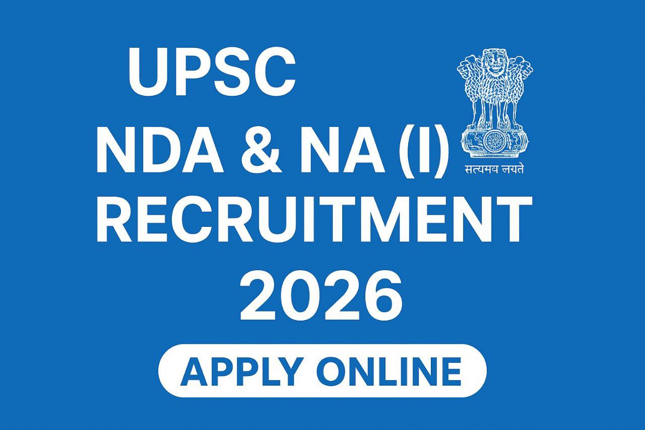 UPSC NDA Recruitment 2026