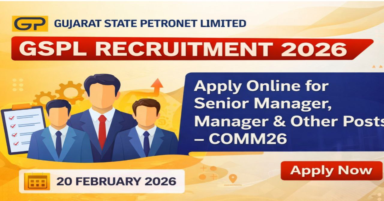 Gujarat State Petronet Limited Recruitment 2026