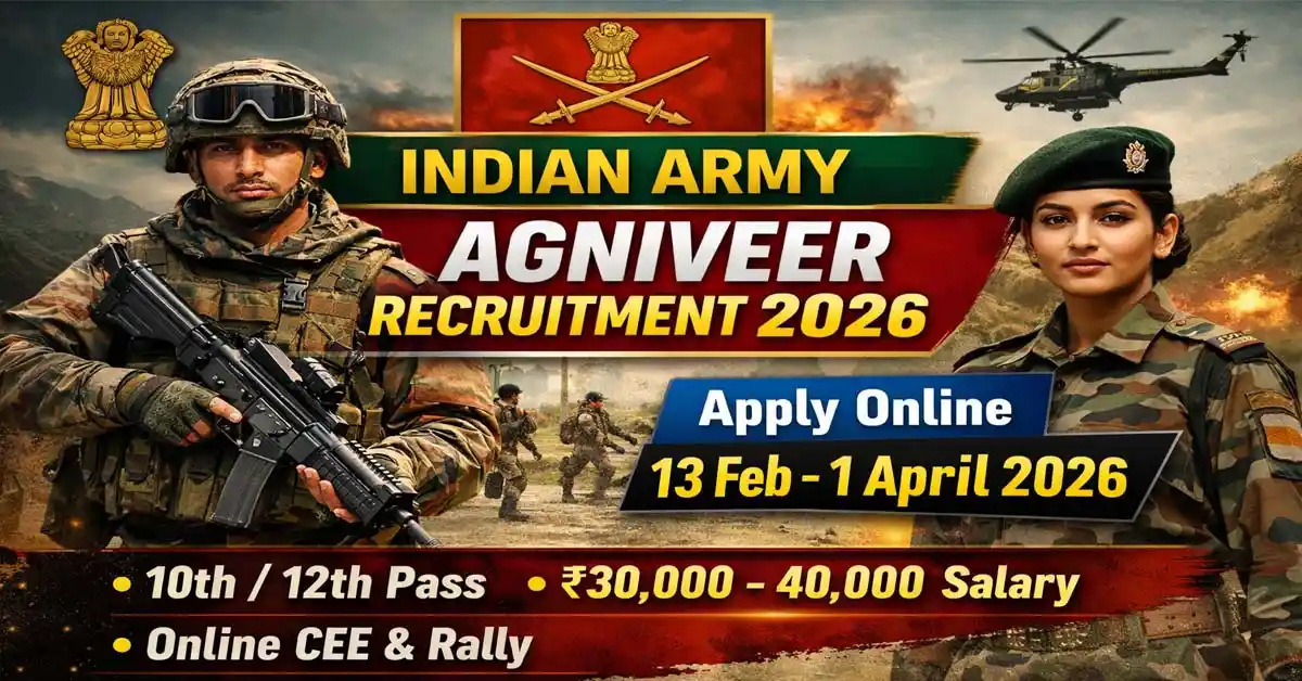Indian Army Agniveer Recruitment 2026