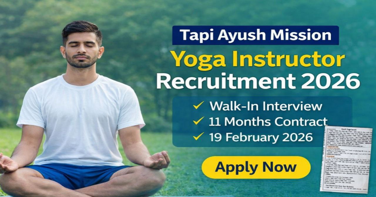 api Yoga Instructor Recruitment 2026